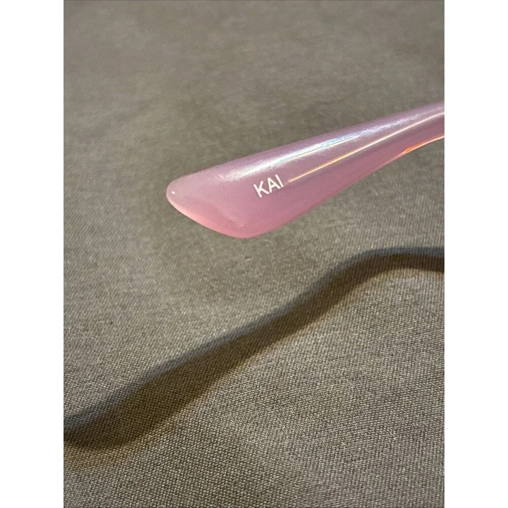 Diff Eyewear 55-20-148 Kai Purple Pink Chunky Thin Sunglasses Summer Beach Punk